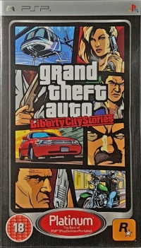Grand Theft Auto: Liberty City Stories - Platinum [UK] Box Art