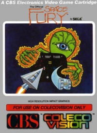 Space Fury Box Art