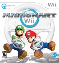 Mario Kart Wii (Wii Wheel Inside!) Box Art
