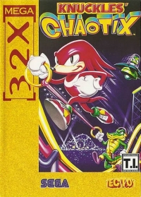 Knuckles' Chaotix Box Art