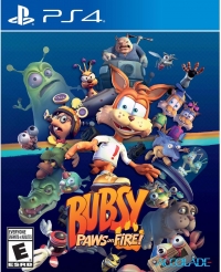 Bubsy: Paws on Fire! Box Art