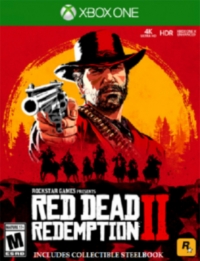 Red Dead Redemption 2 (Includes Collectible SteelBook) Box Art