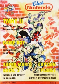 Club Nintendo Volume 4 1992 Issue 2 Box Art