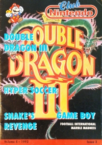 Club Nintendo Volume 4 1992 Issue 3 Box Art