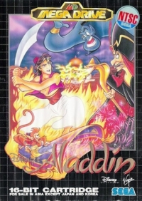 Disney's Aladdin (NTSC) Box Art