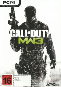 Call of Duty: Modern Warfare 3 [NZ] Box Art