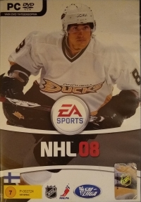 NHL 08 Box Art
