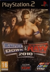 WWE Smackdown vs Raw 2010 [DK][FI][NO][SE] Box Art