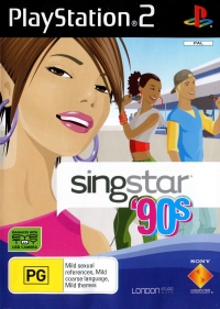 SingStar '90s Box Art