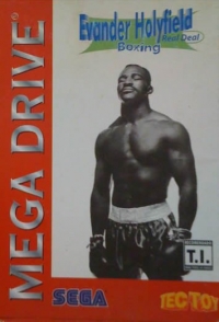 Evander Holyfield Real Deal Boxing Box Art