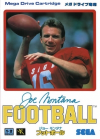 Joe Montana Football Box Art