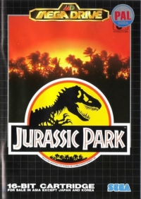 Jurassic Park (PAL) Box Art