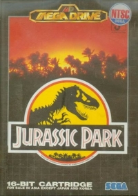 Jurassic Park (NTSC) Box Art