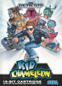 Kid Chameleon [CA] Box Art