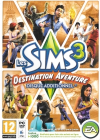 Sims 3, Les: Destination Aventure Box Art