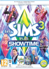 Sims 3, Les: Plus Showtime Box Art