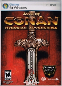 Age of Conan: Hyborian Adventures Box Art
