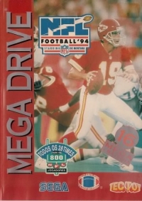 NFL Football '94 Starring Joe Montana Box Art