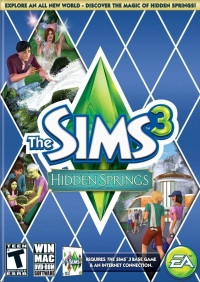 Sims 3, The: Hidden Springs Box Art