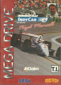 Newman-Haas IndyCar estrelando Nigel Mansell Box Art