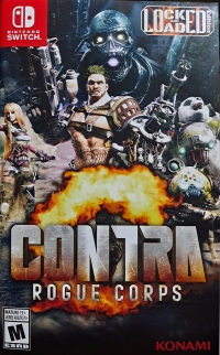 Contra: Rogue Corps - Locked and Loaded Edition Box Art