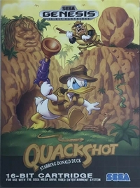 Quackshot Starring Donald Duck [CA] Box Art
