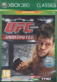 UFC Undisputed 2009 - Classics [DK][FI][NO][SE] Box Art