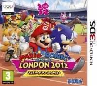Mario & Sonic at the London 2012 Olympic Games [DK][FI][NO][SE] Box Art