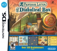 Professor Layton and the Diabolical Box Box Art