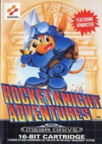 Rocket Knight Adventures Box Art