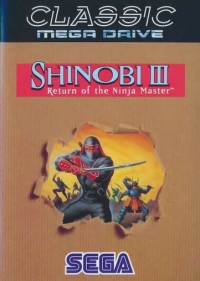 Shinobi III: Return of the Ninja Master - Classic Box Art
