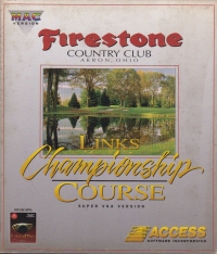 Links Championship Course: Firestone Country Club Akron, Ohio Box Art