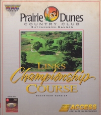 Links Championship Course: Prairie Dunes Country Club Hutchinson, Kansas Box Art