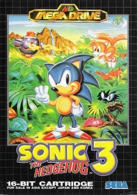 Sonic the Hedgehog 3 Box Art