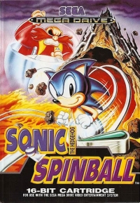 Sonic Spinball (Stuck?) Box Art