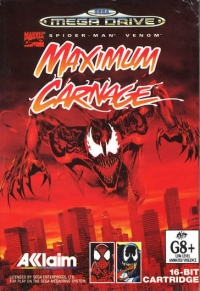 Spider-Man and Venom: Maximum Carnage Box Art