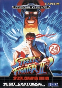 Street Fighter II - Special Champion Edition (24 Meg) Box Art