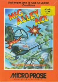 Mig Alley Ace (disk) Box Art