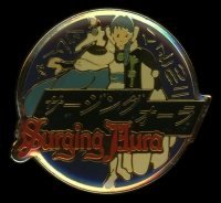 Mega RPG Project pin badge - Surging Aura Box Art