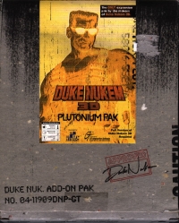 Duke Nukem 3D: Plutonium Pak Box Art