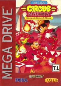 Great Circus Mystery Estrelando Mickey & Minnie, The Box Art