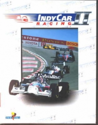IndyCar Racing II (white box) Box Art