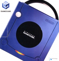 Nintendo GameCube - Indigo (One controller image) [NA] Box Art