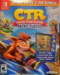 Crash Team Racing: Nitro-Fueled (Nitros Oxide & Pin Bundle) Box Art