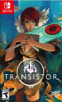 Transistor (blue cover) Box Art