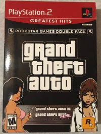 Grand Theft Auto Double Pack - Greatest Hits (500 MB) Box Art