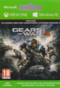 Gears of War 4 (Xbox One / Windows 10) [PL] Box Art