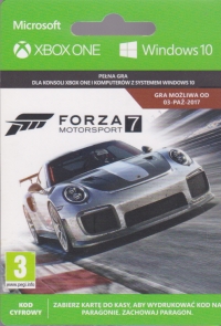 Forza Motorsport 7 (Xbox One / Windows 10) [PL] Box Art