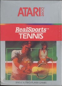 RealSports Tennis Box Art