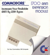Commodore 1700 RAM Expansion Module Box Art